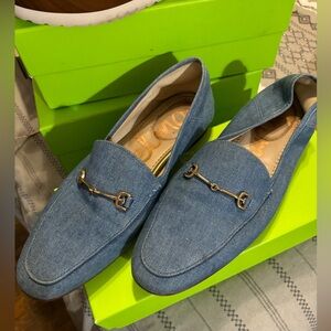 COPY - Sam Edelman Lorraine loafer denim size 9 no box